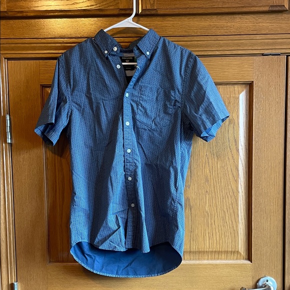 Dockers Navy Casual Button-Down Shirt - Picture 1 of 3